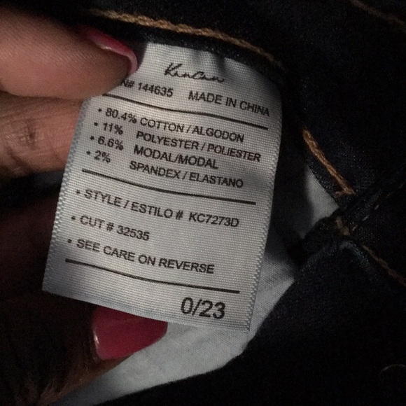 Kancan button fly ankle skinny - Picture 2 of 2